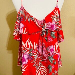 Miss Me, Red Women's Summer Top